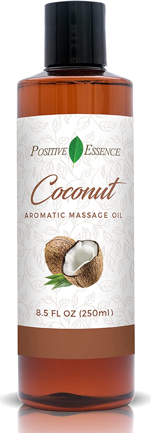 Relaxing Massage Oil, Made with Jojoba Oil, Sweet Almond Oil, Vitamin E and Extra Virgin Oil, Relaxing Gifts for Women or Massage Oil for Couples Deep Tissue Massage