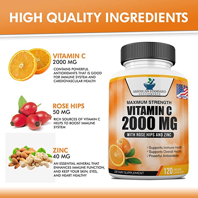 Vitamin C 2000mg with Zinc