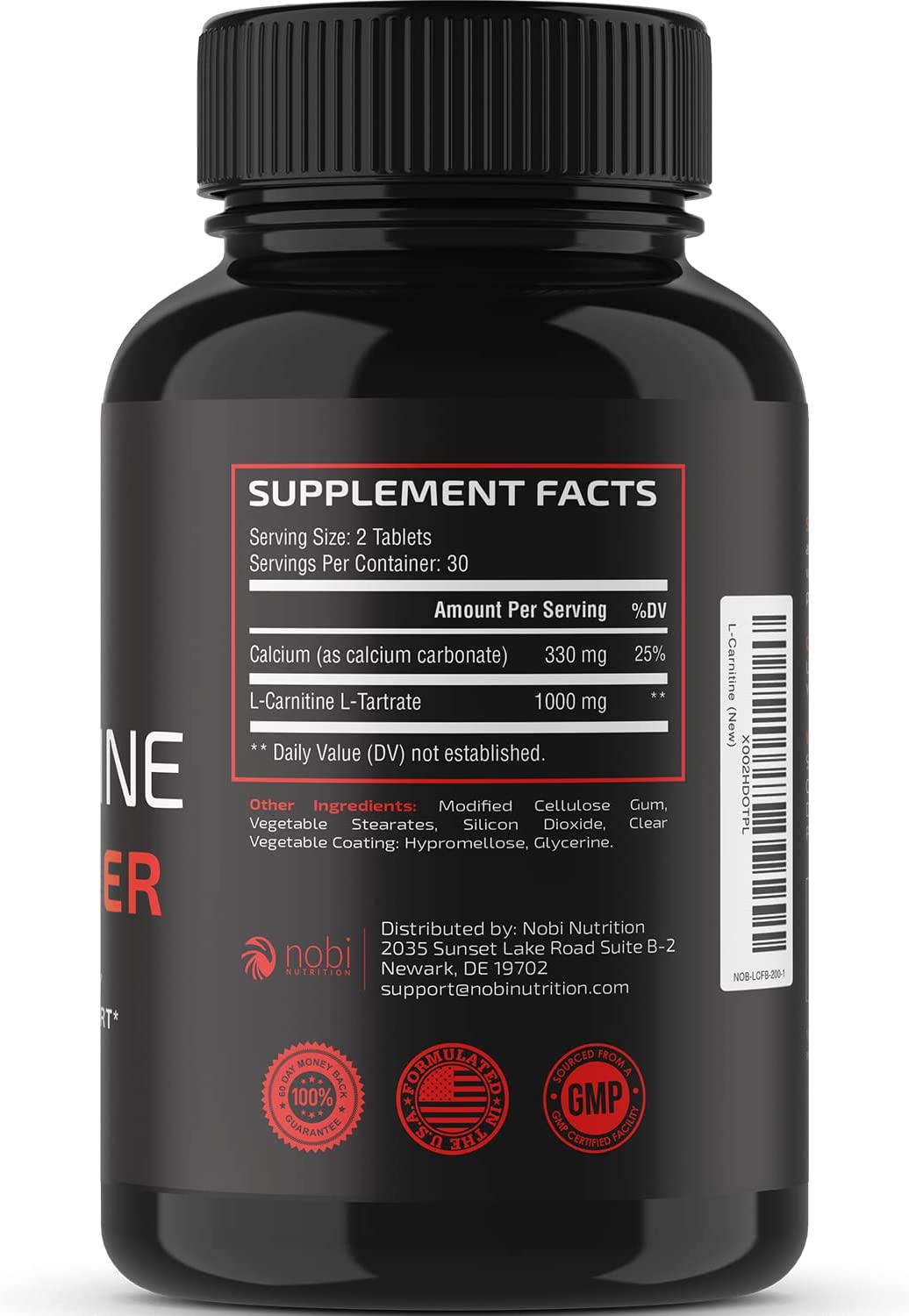 L Carnitine 1000mg | Metabolism Booster, Energy Support & Muscle Builder Workout Supplement for Men