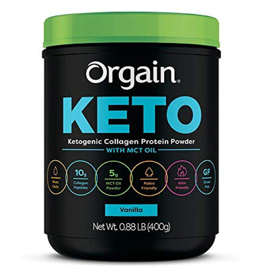 Orgain Keto Collagen Protein Powder