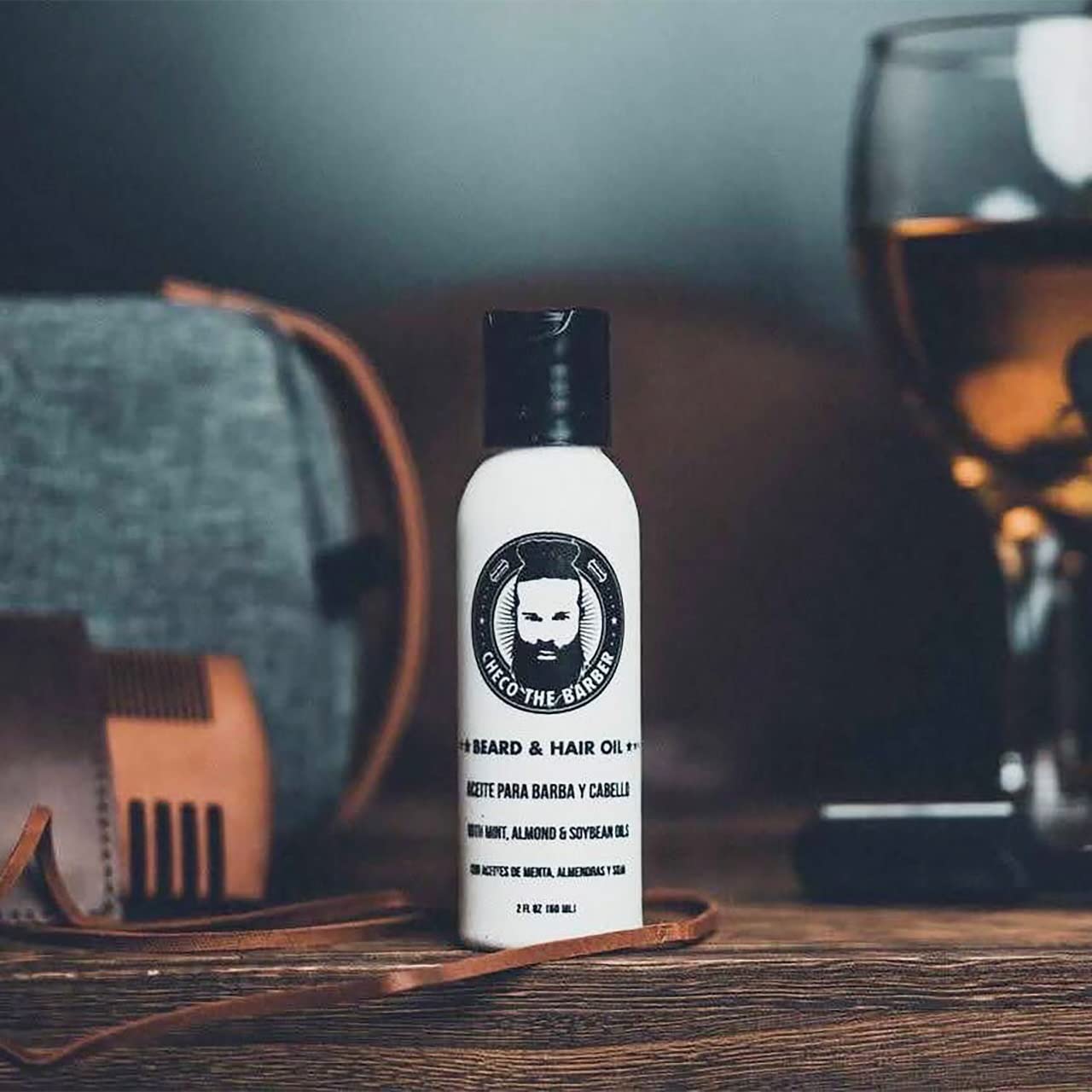 Beard oil: with all mint, almond and soy oils, beard & hair oil, with excellent and nourishing ingredients, premium quality beard oil