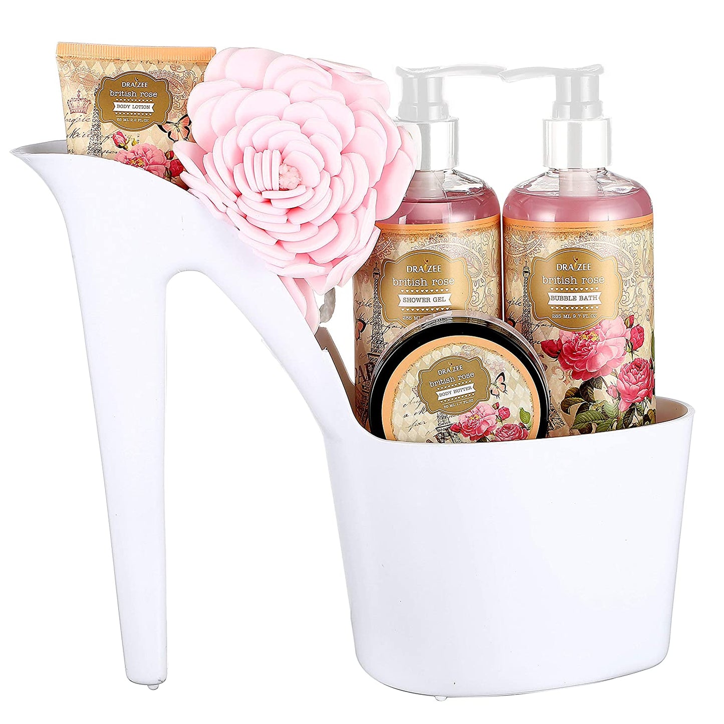 The Queen’s Treatment Spa Home Relaxation Fragrance Bag for Woman Rose Scented Heel Shoe 4 Pieces #1 Gift for Christmas