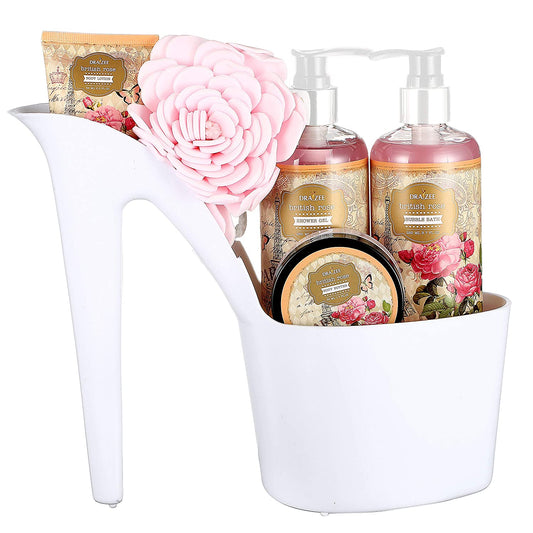 The Queen’s Treatment Spa Home Relaxation Fragrance Bag for Woman Rose Scented Heel Shoe 4 Pieces #1 Gift for Christmas