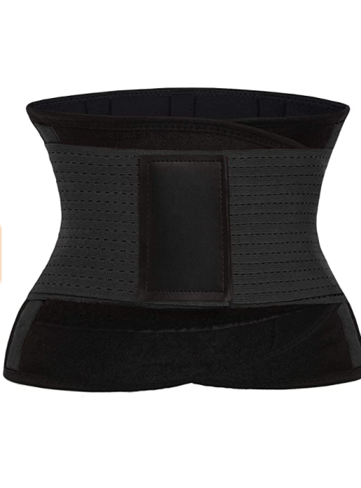 Waist Trainer Belt for Women & Man - Waist Cincher Trimmer Weight Loss Ab Belt - Slimming Body Shaper Belt (LARAGE)
