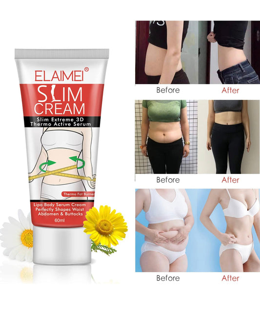 Slimming Hot Cream , Hot Cream for Belly Fat, Fat Burning Cream, Anti-Cellulite Slim Massage Cream - Slimming Cream for Waist, Belly, Buttocks and Thighs, Loose Weight Fast for Women